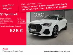 Gletscherweiß metallic Gebraucht 2024 Audi Q3 Sportback S-Line SUV | 48.980 € (Teuer)