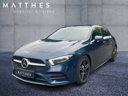 Denimblau (metallic) Gebraucht 2019 Mercedes A250 AMG Limousine | 23.989 € (Guter Preis)