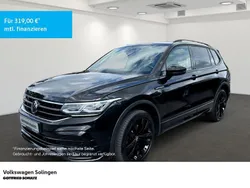 Schwarz Gebraucht 2022 VW Tiguan Allspace R-line SUV | 38.450 € (Etwas zu teuer)