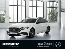 Weiss / polarweiß Gebraucht 2024 Mercedes E200 AMG Kombi | 52.385 € (Teuer)