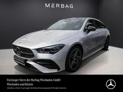 Silber Gebraucht 2023 Mercedes CLA220 Shooting Brake AMG Line Premium Plus Kombi | 38.360 € (Teuer)