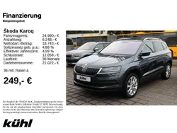 Quarzgrau metallic Gebraucht 2022 Skoda Karoq Clever SUV | 24.790 € (Guter Preis)