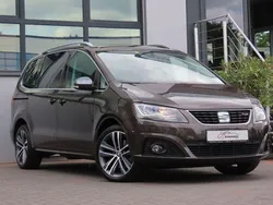 Eiche braun schwarz metallic Gebraucht 2019 Seat Alhambra FR-Line Van / Kleinbus | 19.900 € (Fairer Preis)