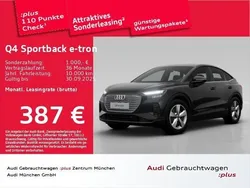 Mythosschwarz metallic Gebraucht 2024 Audi Q4 Sportback e-tron Comfort SUV | 41.283 € (Etwas zu teuer)