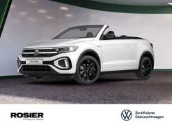 Weiss / pure white Gebraucht 2023 VW T-Roc Cabriolet R-line Cabrio | 30.880 € (Guter Preis)