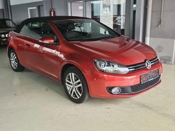 Rot Gebraucht 2014 VW Golf Cabriolet Cabrio | 12.999 € (Fairer Preis)