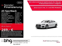 Weiß Gebraucht 2018 Audi A5 Sportback Ambiente Limousine | 23.960 € (Superpreis)