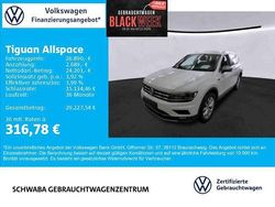 0q pure white Gebraucht 2021 VW Tiguan Allspace Highline SUV | 26.890 € (Superpreis)