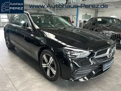 Schwarz Gebraucht 2023 Mercedes C300e Avantgarde Kombi | 40.499 € (Fairer Preis)
