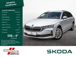Weiss / moonweiß perleffekt (metallic) Gebraucht 2024 Skoda Octavia Selection Kombi | 30.880 € (Fairer Preis)