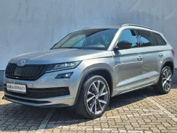 Grau Gebraucht 2018 Skoda Kodiaq SportLine SUV | 19.990 € (Etwas zu teuer)