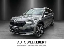 Graphitegrau Gebraucht 2022 Skoda Kodiaq SportLine SUV | 42.690 € (Teuer)