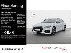 Gletscherweiß metallic Gebraucht 2024 Audi RS4 Ambiente Kombi | 84.980 €