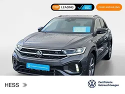 Indiumgrau metallic/schwarz Gebraucht 2024 VW T-Roc R-line SUV | 29.699 € (Guter Preis)
