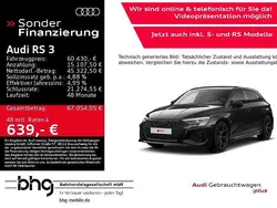 Mythosschwarz metallic Gebraucht 2023 Audi RS3 Sportback Ambiente Kleinwagen | 60.430 € (Etwas zu teuer)