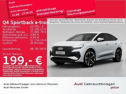 Gletscherweiß metallic Gebraucht 2023 Audi Q4 Sportback e-tron Ambiente SUV | 43.213 € (Fairer Preis)