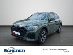 Distriktgrün metallic (metallic) Gebraucht 2021 Audi Q5 Ambiente SUV | 36.800 € (Etwas zu teuer)