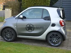 Grau Gebraucht 2016 Smart ForTwo Coupé Brabus Coupé | 11.100 € (Superpreis)