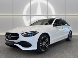 Polarweiss unilack Gebraucht 2023 Mercedes C300e Avantgarde Kombi | 37.490 € (Fairer Preis)