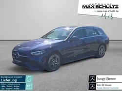Blau Gebraucht 2024 Mercedes C220 AMG line Kombi | 41.150 € (Guter Preis)