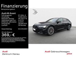 Mythosschwarz metallic Gebraucht 2024 Audi A6 S-Line Kombi | 57.399 €