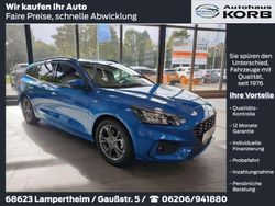 Blau Gebraucht 2021 Ford Focus ST-Line Kombi | 25.900 € (Teuer)