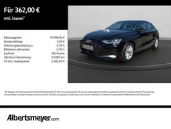Schwarz Neu 2025 Audi A3 Sportback Ambiente Limousine | 29.990 € (Guter Preis)