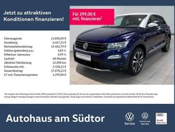 Blau Gebraucht 2020 VW T-Roc United SUV | 21.850 € (Fairer Preis)