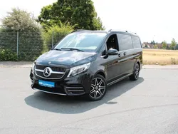 Schwarz Gebraucht 2020 Mercedes V300 AMG line Van / Kleinbus | 52.950 € (Etwas zu teuer)