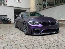 Blau Gebraucht 2018 BMW M4 Shadowline Coupé | 90.000 €