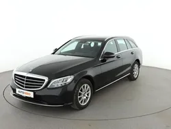 Schwarz Gebraucht 2019 Mercedes C200 Exclusive Kombi | 20.380 € (Fairer Preis)