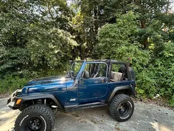 Blau Gebraucht 2003 Jeep Wrangler Sahara SUV | 23.500 € (Fairer Preis)