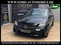 Obsidianschwarz meta (metallic) Gebraucht 2021 Mercedes C300e AMG Kombi | 24.990 € (Guter Preis)