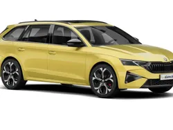 Khakigrün metallic Neu 2025 Skoda Octavia RS Kombi | 42.540 € (Fairer Preis)
