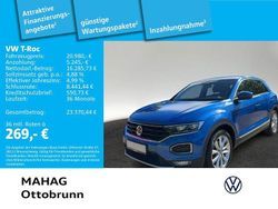 Blau Gebraucht 2019 VW T-Roc Sportline SUV | 20.980 € (Guter Preis)