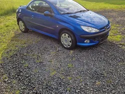 Blau Gebraucht 2002 Peugeot 206 CC Cabrio | 1.399 € (Fairer Preis)
