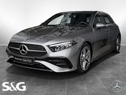 Metalliclack mountaingrau Gebraucht 2024 Mercedes A200 AMG Limousine | 32.890 € (Fairer Preis)