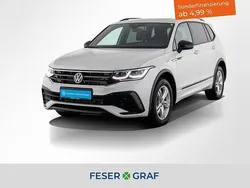 Oryxweiß perlmutteffekt Gebraucht 2024 VW Tiguan Allspace R-line SUV | 42.780 € (Fairer Preis)