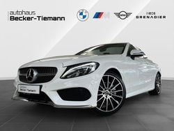 Polarweiss Gebraucht 2018 Mercedes C180 AMG line Cabrio | 26.911 € (Fairer Preis)