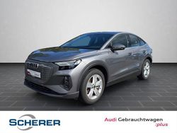 Taifungrau metallic (metallic) Gebraucht 2024 Audi Q4 Sportback e-tron Ambiente SUV | 47.500 € (Teuer)