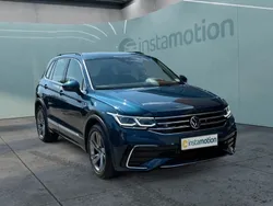 Blau Gebraucht 2020 VW Tiguan R-line SUV | 33.430 € (Etwas zu teuer)