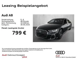 Grau Gebraucht 2024 Audi A8 Ambiente Limousine | 83.388 € (Etwas zu teuer)