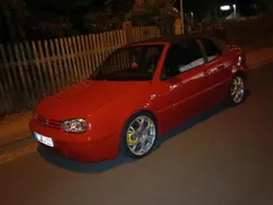 Rot Gebraucht 1998 VW Golf Cabriolet Cabrio | 2.500 € (Fairer Preis)