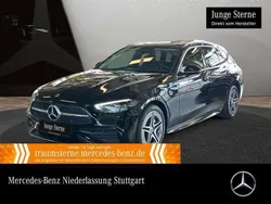 Obsidianschwarz Gebraucht 2023 Mercedes C300e AMG Kombi | 43.490 € (Fairer Preis)