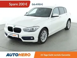 Weiß Gebraucht 2018 BMW 118 Sport Line Kleinwagen | 16.290 € (Fairer Preis)