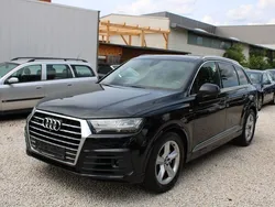 Schwarz Gebraucht 2016 Audi Q7 S-Line SUV | 29.500 € (Teuer)
