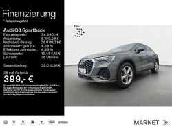 Chronosgrau metallic Gebraucht 2020 Audi Q3 SUV | 34.890 € (Teuer)