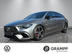 Grau Gebraucht 2023 Mercedes CLA45 AMG Shooting Brake AMG Kombi | 54.980 € (Etwas zu teuer)