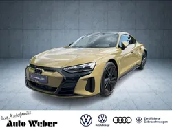 Grün Gebraucht 2023 Audi e-tron GT quattro Ambiente Limousine | 59.880 € (Fairer Preis)