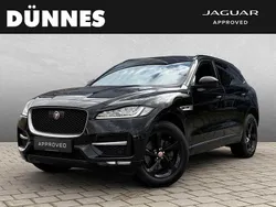 Schwarz (santorini black) Gebraucht 2019 Jaguar F-Pace R-Sport SUV | 36.880 € (Etwas zu teuer)